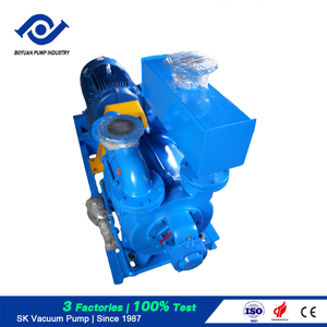 BOYUAN Fabricante OEM Bomba de Vacío de Anillo Líquido de Alta Presión Serie SK de 0.55kw-185kw con Impulsor de Acero Inoxidable y Hierro - Product Image 6