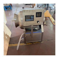Mesin Pengaduk Daging Stainless Steel Kecil, Mesin Vakum Pengaduk Daging, Mesin Marinasi Daging Sapi Babi