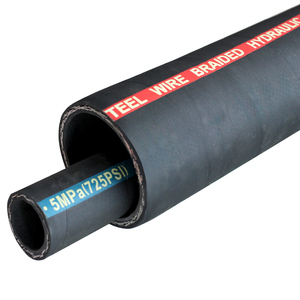 Áp lực cao nhiệt độ cao <span class=keywords><strong>1</strong></span> inch 2 inch 4 inch nước áp lực cao cao su hút ống thủy lực linh hoạt - Product Image 2