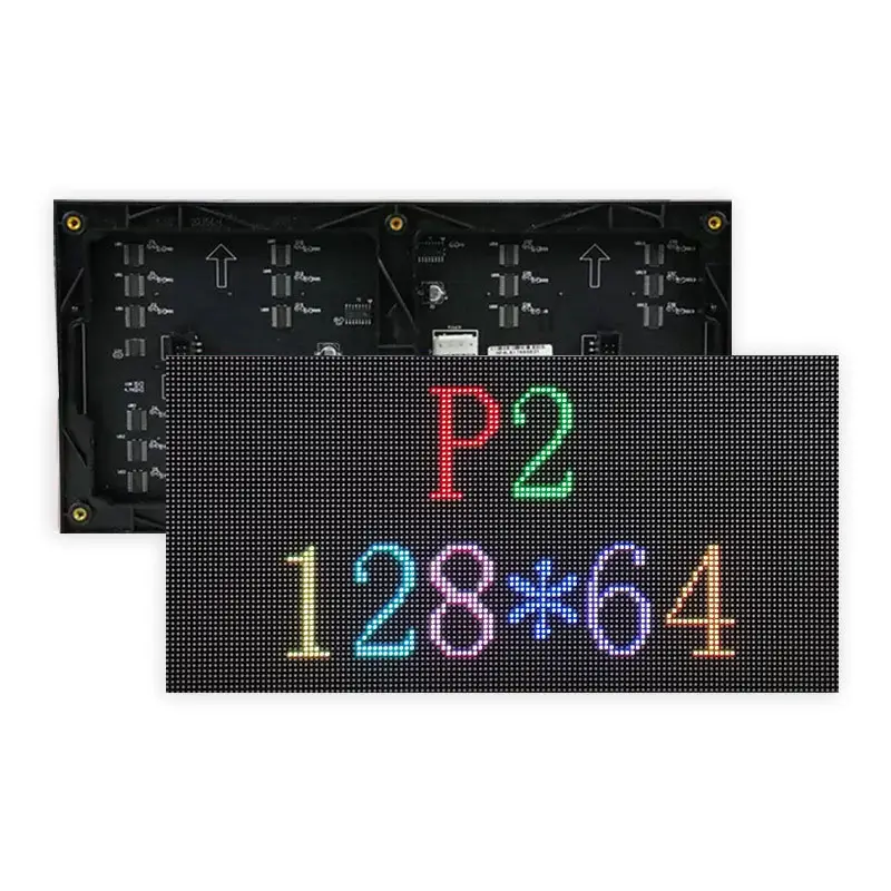 Fabricante de Shenzhen, pantalla electrónica LED p1.25, módulo led p2p4p5, módulo de unidad de pantalla a todo color