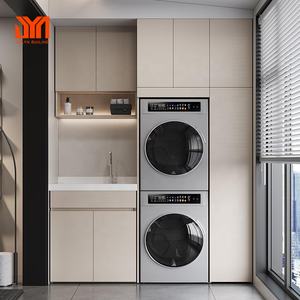 Gabinete de balcón personalizado JYN, <span class=keywords><strong>lavadora</strong></span> y secadora, Gabinete integrado, gabinete de almacenamiento de balcón de <span class=keywords><strong>aluminio</strong></span> en forma de panal - Product Image 2