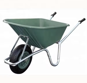 WB6416 Equipo de construcción de una sola <span class=keywords><strong>rueda</strong></span> de plástico multifuncional 150kg Capacidad de carga 85L Carro de camión Manija de acero <span class=keywords><strong>Carretilla</strong></span> - Product Image 3