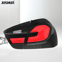 Feux arrière LED JUSHUN pour BMW Série 3 E90 2005-2008, nouveau bloc d'éclairage arrière, feux de freinage, feux de recul avec certification DOT
