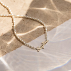 Collana con Ciondolo a Cuore Personalizzabile SongYi in Colore Oro con Zircone, Gioiello in Acciaio Inossidabile con Nome del Bambino per Anniversario - Product Image 6