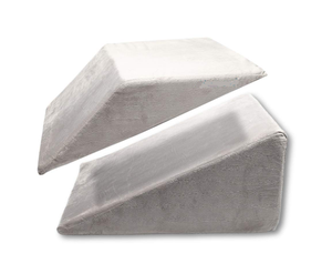 Oreiller d'élévation du dos et des jambes en mousse de conception la plus récente avec 2 oreillers d'élection assis séparés - Product Image 1