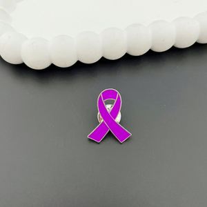 Custom Pink <b>Ribbon</b> Lapel Pin Badge Breast Cancer Awareness Pin Pink <b>Red</b> <b>Ribbon</b> Soft Enamel Brooch Pin - Product Image 4