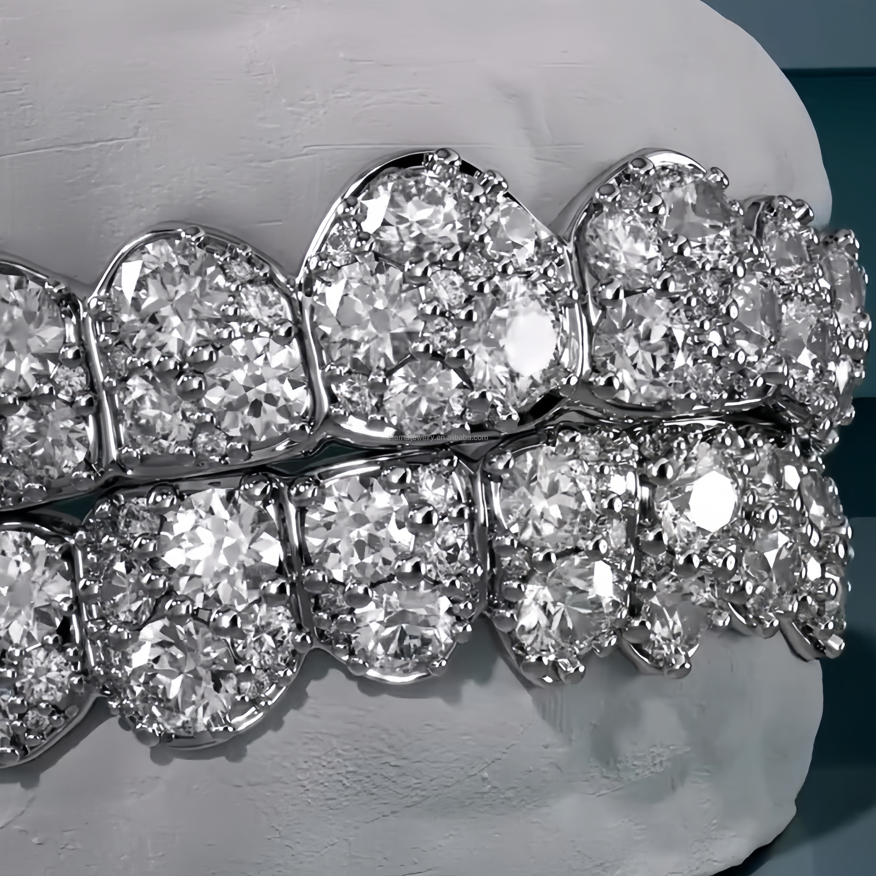 grillz moissanite 8 on 8