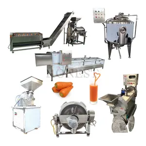 High Performance Carrot Peeling Machine / Carrot Washing Machine / Carrot Juicer Extractor Machine