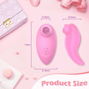 YLove Vibrator Lidah 2 in 1 yang Laris Manis, Mainan Seks dengan Lidah untuk Pijat Seks Wanita - Product Image 2