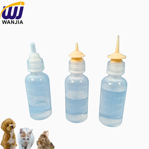 Biberon d'alimentation pour chiots WANJIA, distributeur de lait pour animaux avec tétine pour l'allaitement et l'alimentation des chiens, chats et chatons - Product Image 1