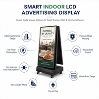 Schermo LED Pieghevole, Display Digitale Tri-Fold per Centri Commerciali e Pubblicità Commerciale