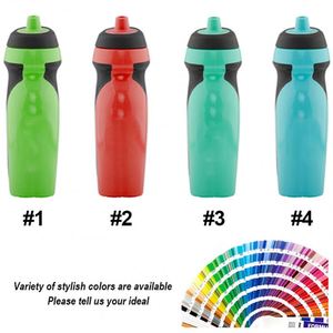 Custom Logo Professional Supplier Food Grade Bicycle Cycling Drink Plastic Sports Squeeze Water Bottle Straw Type Flowing <b>Method</b> - Product Image 2