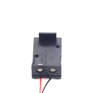 ที่ใส่แบตเตอรี่ 9V รุ่น 6F22 พร้อมสายไฟ ไม่มีฝาปิด ไม่มีสวิตช์ สำหรับแบตเตอรี่ 9V - Product Image 2