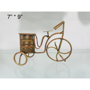 Artesanía Metálica, Decoración del Hogar, Adorno de Mesa, Estilo Art Deco, Ligero, Pieza Decorativa, Componentes Metálicos Cortados y Moldeados a Mano, Diwali - Product Image 3