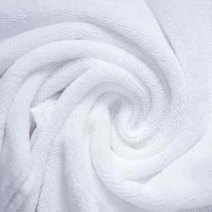 100% khách sạn cao cấp khăn đặt khăn tắm trắng với khăn mặt Thấm Nước Màu rắn tùy chỉnh logo thương hiệu để sử dụng tại nhà - Product Image 2