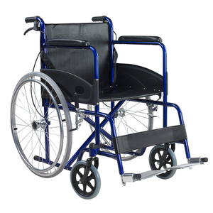 Silla <span class=keywords><strong>de</strong></span> <span class=keywords><strong>Ruedas</strong></span> Manual Plegable Ligera <span class=keywords><strong>de</strong></span> Tipo Básico, Suministro <span class=keywords><strong>de</strong></span> Fábrica - Product Image 3