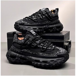 New High Top Casual <b>Shoes</b> for Outdoor Fashion Trend, Thick Sole <b>Height</b> <b>Increase</b>, Anti slip and Wear-resistant Men's <b>Shoes</b> - Product Image 5