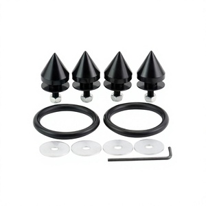 Aluminum Alloy <b>Car</b> Modification Cone Head Bumper Bolts Dp15 Hex Drive General Use - Product Image 2