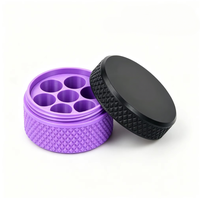Boîte de rangement haut de gamme pour flacons Xilin 3 ml à 7 compartiments, étui en PLA, idéale pour l'emballage de petits flacons, boîte de rangement de voyage, boîte personnalisable avec LOGO