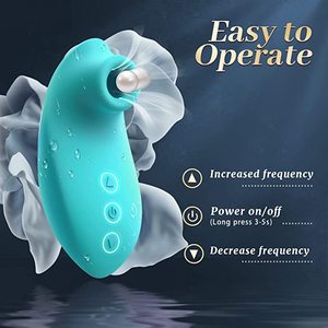 Estimulador de Pezones y Clítoris, Mini Vibrador para Mujeres Adultas y Parejas, 10 Modos de Succión de Clítoris, Potente, Masturbador de Punto G Vaginal - Product Image 4