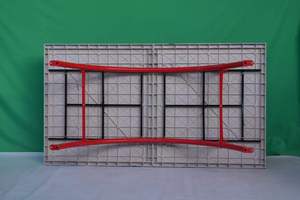 Mesa <span class=keywords><strong>de</strong></span> Tenis <span class=keywords><strong>de</strong></span> Mesa para Exteriores, Estándar Nacional, Plegable, <span class=keywords><strong>de</strong></span> SMC, <span class=keywords><strong>con</strong></span> Color Personalizado, 2740x1520x760mm, 68kg - Product Image 5