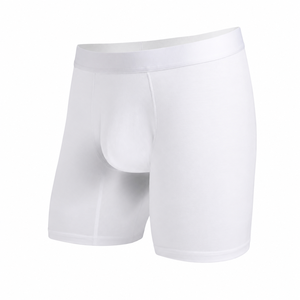 <strong>Men's</strong> Briefs &amp; <strong>Boxers</strong> Long Leg Anti-rub Solid Color Cotton Everyday Breathable Soft Classic Style Fashion <strong>Boxer</strong> Briefs Underwear - Product Image 2