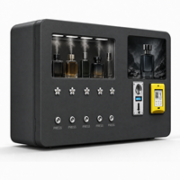 Distributeur de parfum de table avec écran tactile de 10,1 pouces, capacité de bouteille de 100 ml, machine distributrice de parfum automatique sans personnel
