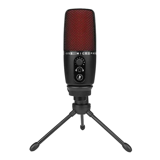 High Quality Wireless Condenser Microphone Dedicated Instrument for Studio Recording and Conference Use