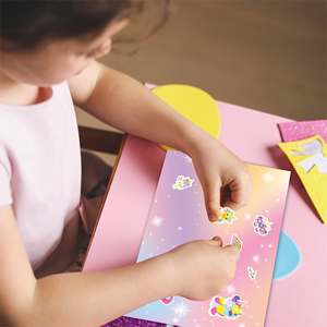 Cadeaux pour enfants très vendus GF, autocollants éducatifs pour enfants, livres d'activités, animaux de dessin animé, <span class=keywords><strong>livre</strong></span> d'autocollants réutilisables pour les tout-petits - Product Image 4