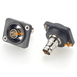 Connecteur <span class=keywords><strong>BNC</strong></span> de montage sur panneau série D, connecteur <span class=keywords><strong>BNC</strong></span> femelle à femelle de type D, adaptateur de passage pour les réseaux de communication numériques - Product Image 2