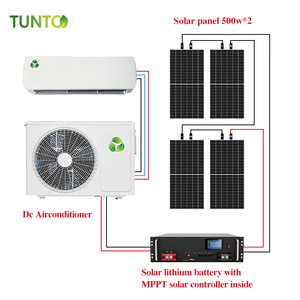Climatiseur Solaire OEM Hors Réseau avec Contrôleur MPPT, Onde Sinusoïdale Pure, Batteries Lithium-Ion et Panneaux – Usage Commercial 100% Solaire - Product Image 6