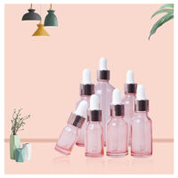 Bouteilles sérum vide d'huile essentielle en verre réutilisable, conteneur compte-gouttes, 5ml 10ml 15ml 20ml 30ml 50ml 100ml, en Stock, nouveau