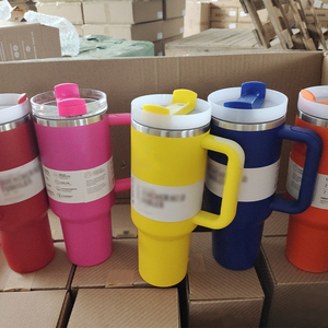 Biểu Tượng Tùy Chỉnh 40 Oz Cốc Đôi Tường Cách Nhiệt 40 Oz Thép Không Gỉ Chân Không Tái Sử Dụng Du Lịch Cốc Tùy Chỉnh Với Xử Lý Nắp - Product Image 2