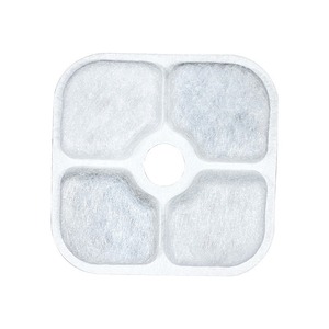 Cartouche filtrante pour fontaine à eau automatique pour animaux de compagnie avec charbon actif et résine échangeuse d'ions pour la purification de l'eau - Product Image 2