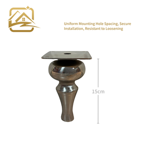 Furniture Curved High Quality Metal Iron <b>Bedside</b> Leg Armchair Leg <b>Gold</b> Gourd Sofa Legs - Product Image 3