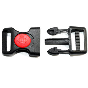 Hebilla de bloqueo doble para pulsera Paracord, accesorios de correas para mochila, curvada de 15mm, 20mm, 25mm y 38mm - Product Image 5