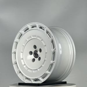 Jantes forgées Trurim Glossy White Racing Wide Lip 18 19 20 21 22 23 pouces 5x112 5x114.3 5x120 pour Audi A4 A5 S4 S5 RS5 Sport - Product Image 2