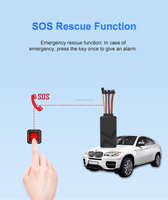 Rastreador GPS para Auto GT01 2G con Monitoreo de Combustible, Llamadas SOS, Apagado Remoto y Plataforma de Rastreo GPS Gratuita AKSH