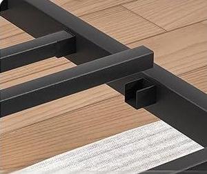 Hiện đại Heavy-Duty Queen & <span class=keywords><strong>KING</strong></span>-<span class=keywords><strong>Size</strong></span> gỗ board & kim loại nền tảng khung giường với lưu trữ phổ biến phòng ngủ khách sạn căn hộ - Product Image 6