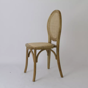 Chaises de salle à manger empilables en rotin nordique pour les événements de mariage, la <span class=keywords><strong>location</strong></span> de fêtes, les banquets - Product Image 4