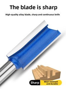 Fraise CNC Hengwei pour machines de gravure et de dé<span class=keywords><strong>coupe</strong></span>, en bakélite, à double tranchant, <span class=keywords><strong>lame</strong></span> droite, 10 mm - Product Image 2