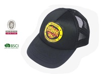 Gorra de béisbol suave personalizable de estilo americano patrón de letras impresas planas con logotipo bordado personalizado característica común de tela