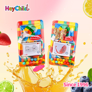 Set di Giocattoli per Bambini con Etichetta Privata Personalizzata, Clip per Capelli, Carte da Gioco con <span class=keywords><strong>Animali</strong></span>, <span class=keywords><strong>Zucchero</strong></span> Colorato Soffiato, Sacchetto di Frutta Divertente - Product Image 5