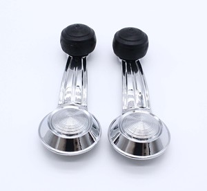 Juego de Manijas de Manivela para Ventanas de Puerta Cromadas para Pontiac, <span class=keywords><strong>Cadillac</strong></span>, Chevy, Olds, Buick 1732326 20348200 4472076 VA0067 - Product Image 3