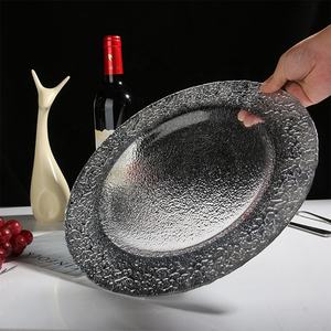 Platos de Cristal Plateados para Decoración de Eventos y Bodas, Alquiler Directo de Fábrica - Product Image 5