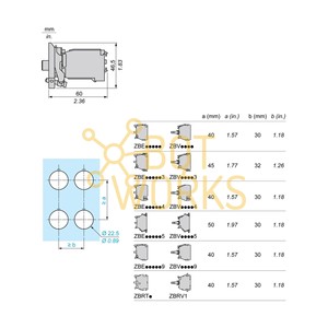 Schneider Electric ZB4BV4D1 - Nuovo - Product Image 1