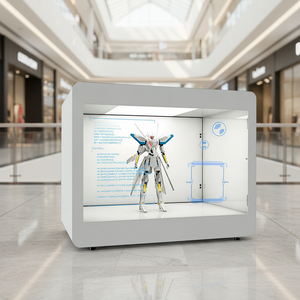 YINGTOUCH Armoire tactile verticale transparente commerciale de 43 pouces, format 16:9, interface USB - Terminal interactif pour - Product Image 1