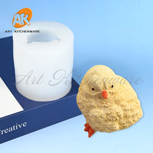 AK Poussin 3D Moule En Silicone pour DIY Squishy Pudding Mousse Moules À Gâteau pour Bougie Pâtisserie Cuisson Gâteau Décoration Outils <span class=keywords><strong>Boulangerie</strong></span> - Product Image 3