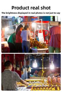 หลอดไฟ LED AC ปรับได้ 3 โหมดแสง ตัวหลอดพลาสติก สวิตช์แบบแมนนวล ขั้ว E27 ได้รับการรับรองมาตรฐาน RoHS สำหรับไฟส่องสว่างภายในบ้าน - Product Image 2