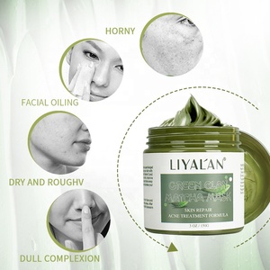 <span class=keywords><strong>Masque</strong></span> facial hydratant et détoxifiant à l'argile verte au thé <span class=keywords><strong>matcha</strong></span>, à base de kaolin naturel, personnalisable en gros - Product Image 3